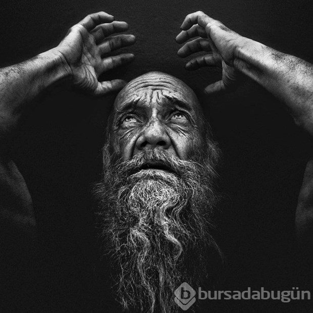 Evsizleri çekmek için onlardan biri oldu