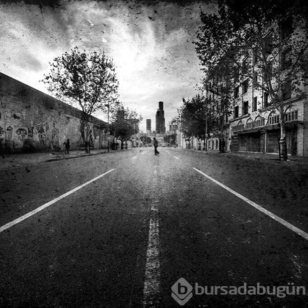 Evsizleri çekmek için onlardan biri oldu