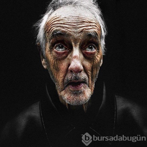 Evsizleri çekmek için onlardan biri oldu