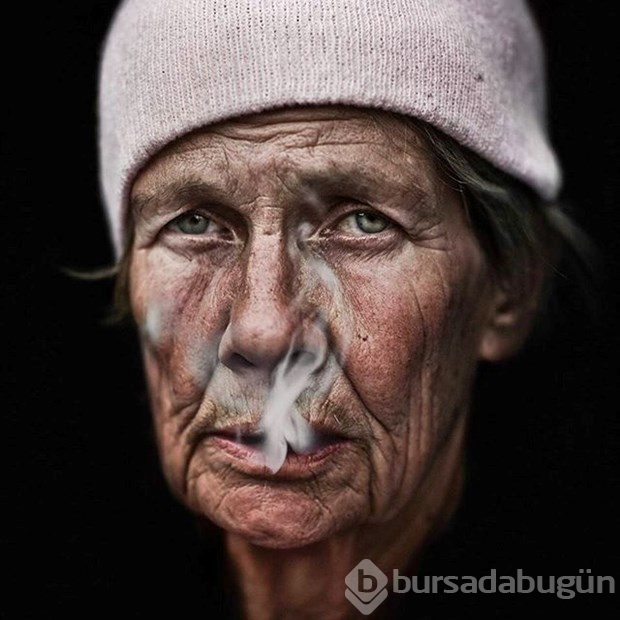 Evsizleri çekmek için onlardan biri oldu