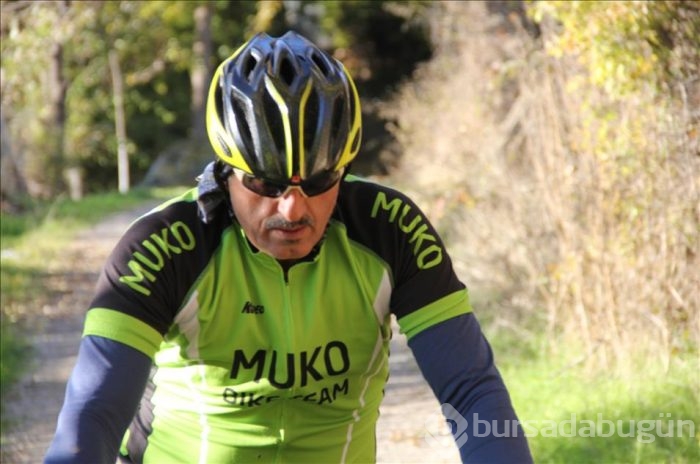 Bisikletiyle 100 bin kilometre yol yaptı
