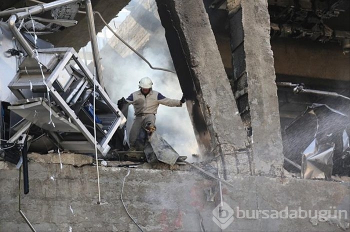 Rus uçakları Suriye'de hastane ve ilaç fabrikasını vurdu