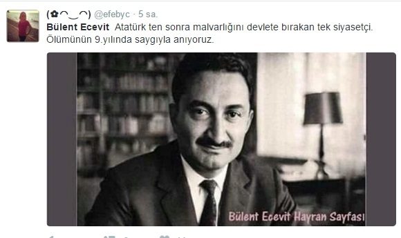Ölümünün 9. yılında Ecevit unutulmadı