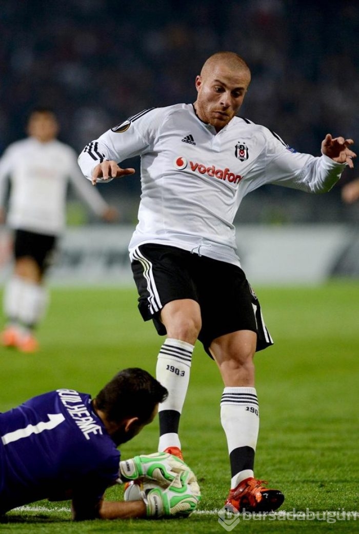 Beşiktaş- Lokomotiv Moskova maçından kareler