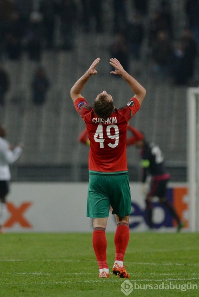 Beşiktaş- Lokomotiv Moskova maçından kareler