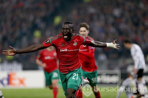 Beşiktaş- Lokomotiv Moskova maçından kareler