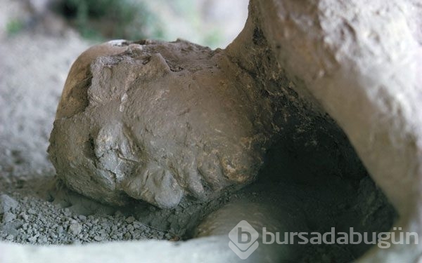 Taş kesilen şehir Pompei