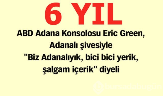Kaç yıl oldu?