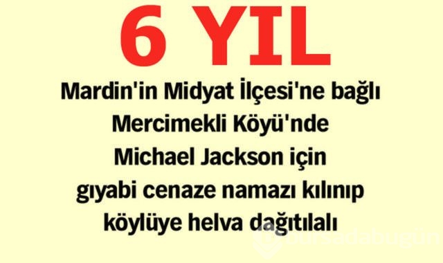 Kaç yıl oldu?