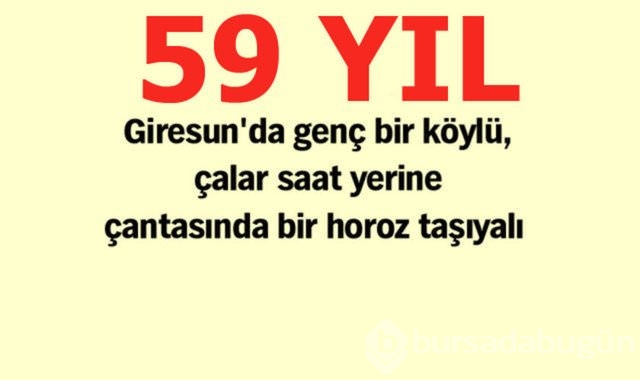 Kaç yıl oldu?