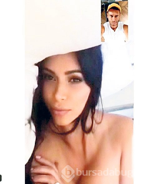 Kim Kardashian'dan tarihi frikik!
