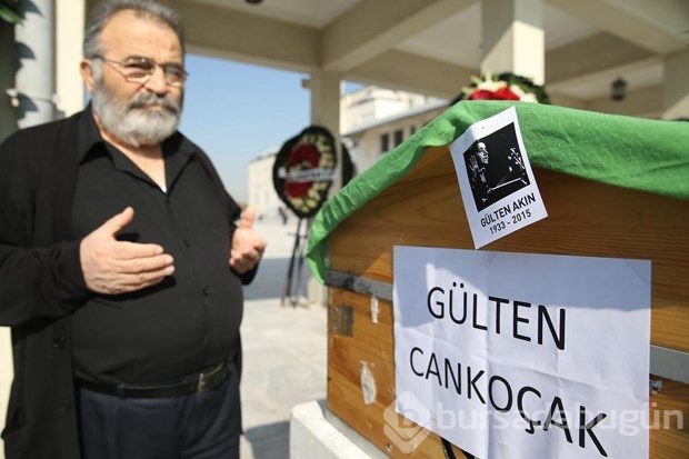 Gülten Akın son yolculuğuna uğurlandı