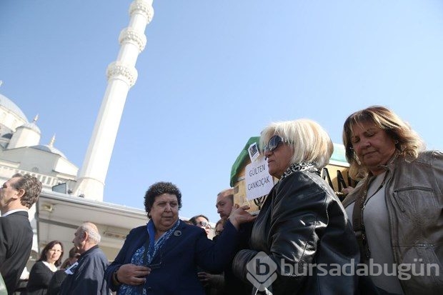 Gülten Akın son yolculuğuna uğurlandı