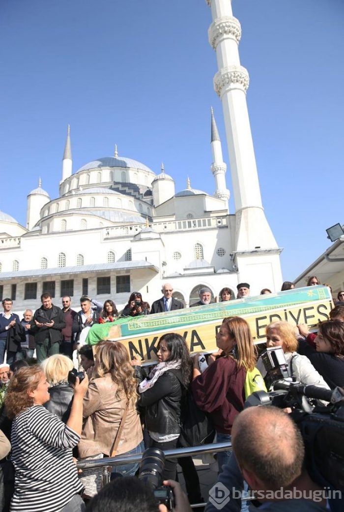 Gülten Akın son yolculuğuna uğurlandı