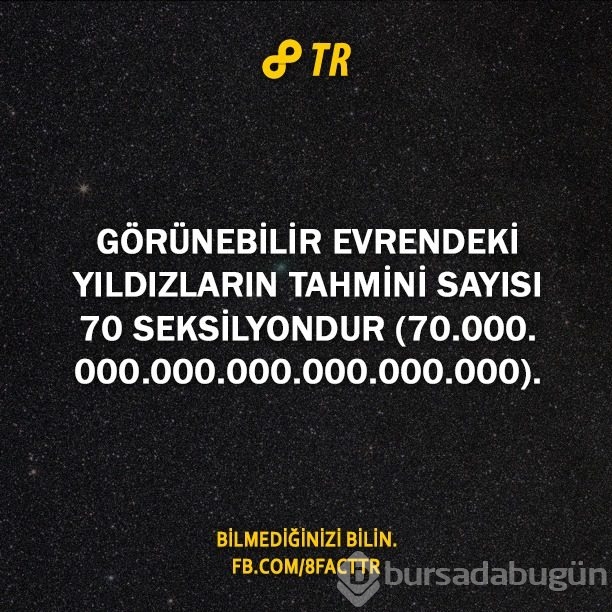Az bilinen gerçekler
