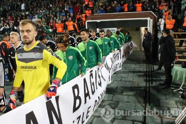 Bursaspor - Beşiktaş maçından kareler