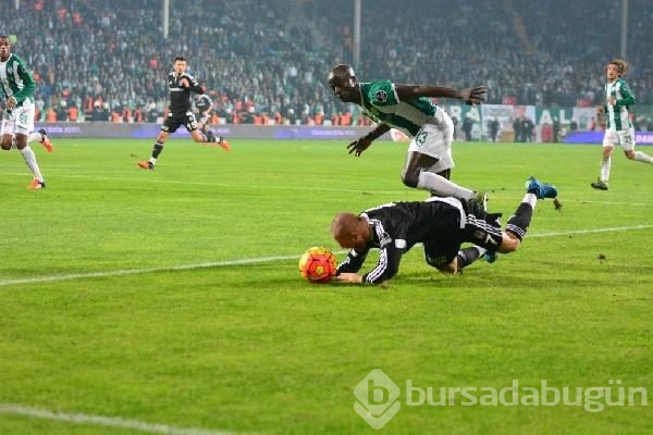 Bursaspor - Beşiktaş maçından kareler