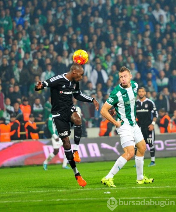Bursaspor - Beşiktaş maçından kareler