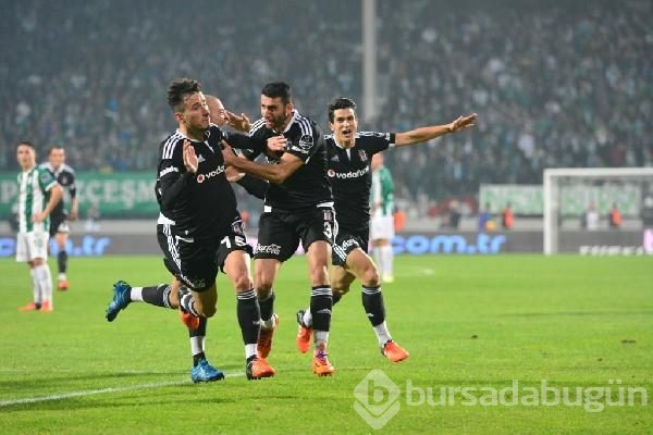 Bursaspor - Beşiktaş maçından kareler