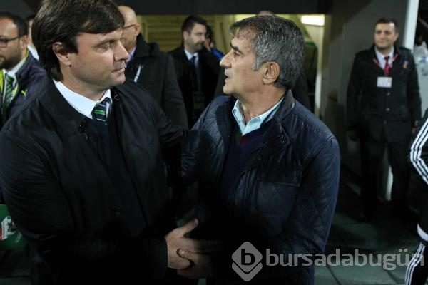 Bursaspor - Beşiktaş maçından kareler