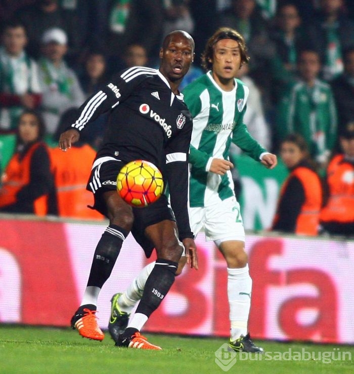 Bursaspor - Beşiktaş maçından kareler