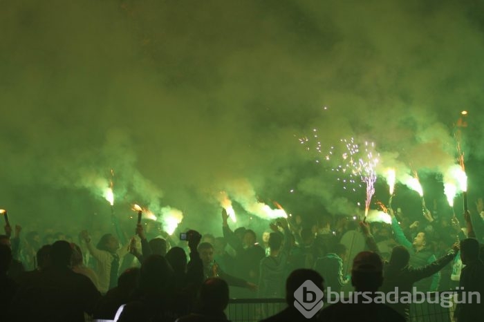 Bursaspor - Beşiktaş maçından kareler