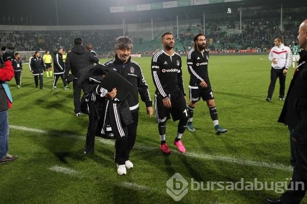 Bursaspor - Beşiktaş maçından kareler