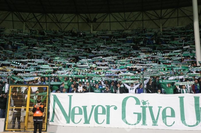 Bursaspor - Beşiktaş maçından kareler