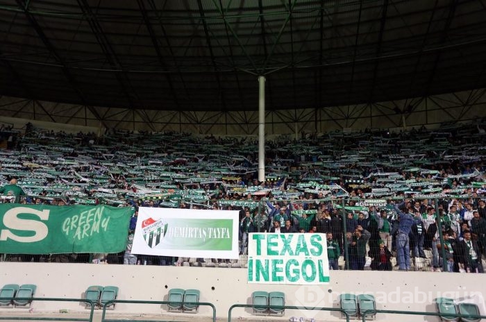 Bursaspor - Beşiktaş maçından kareler