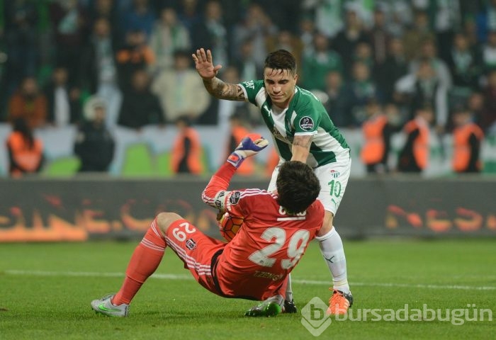 Bursaspor - Beşiktaş maçından kareler