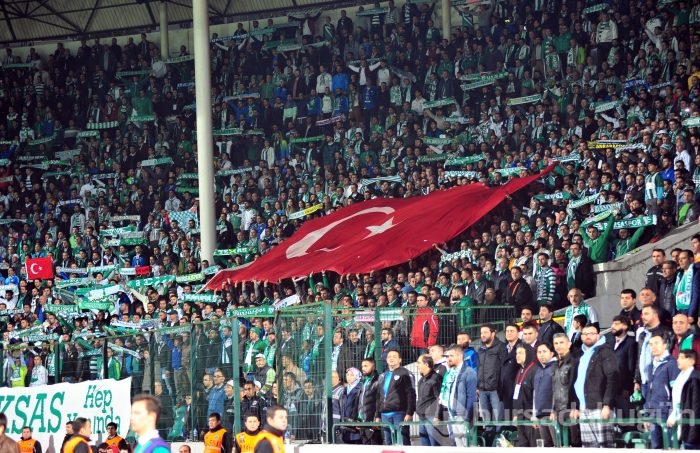 Bursaspor - Beşiktaş maçından kareler