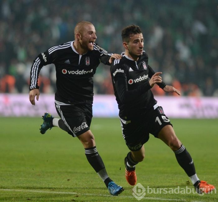 Bursaspor - Beşiktaş maçından kareler