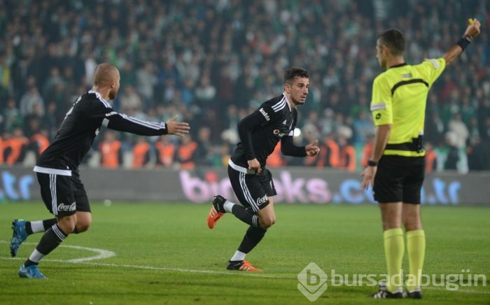 Bursaspor - Beşiktaş maçından kareler