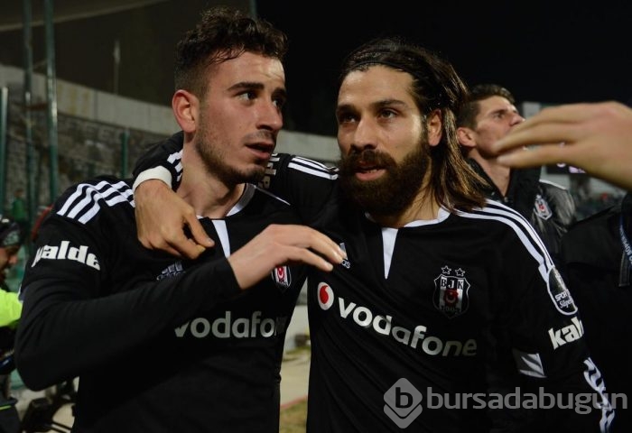 Bursaspor - Beşiktaş maçından kareler