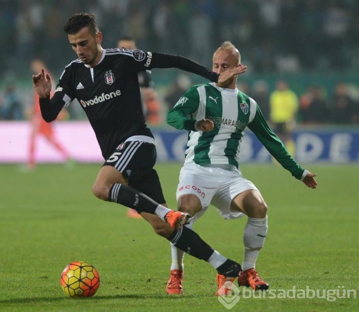 Bursaspor - Beşiktaş maçından kareler