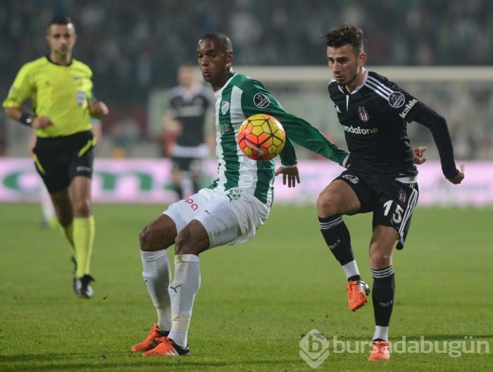 Bursaspor - Beşiktaş maçından kareler