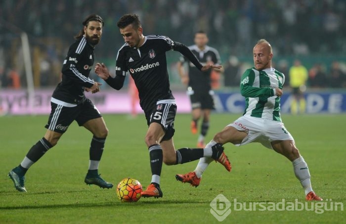 Bursaspor - Beşiktaş maçından kareler