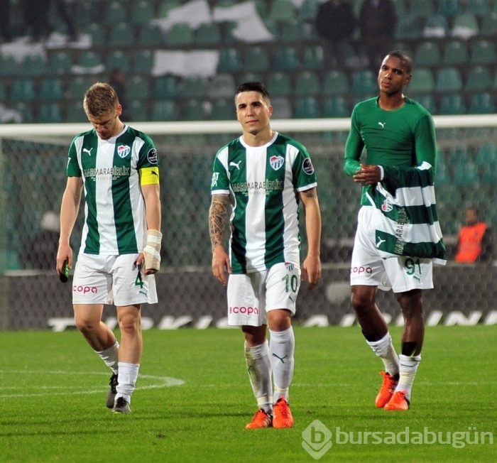 Bursaspor - Beşiktaş maçından kareler