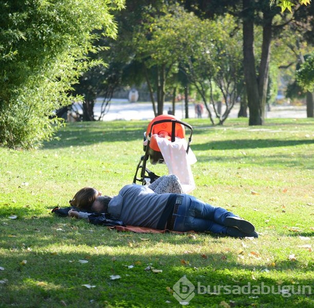 Ünlü oyuncu parkta uyudu