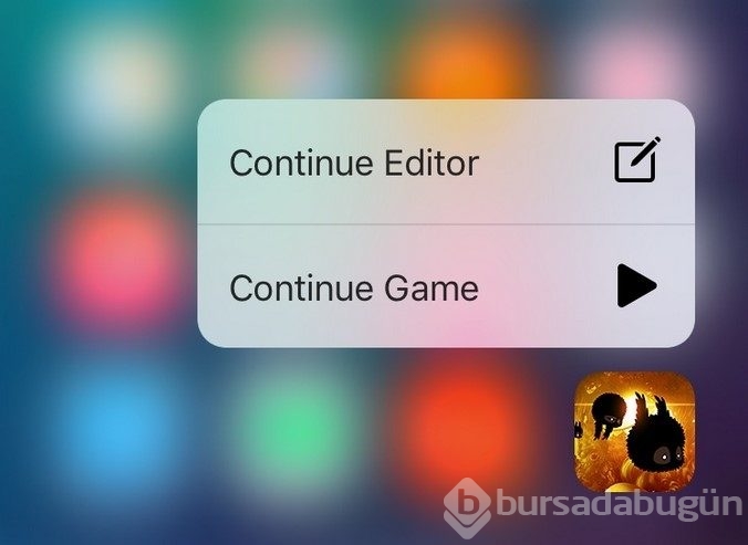 3D Touch kullanan uygulamalar