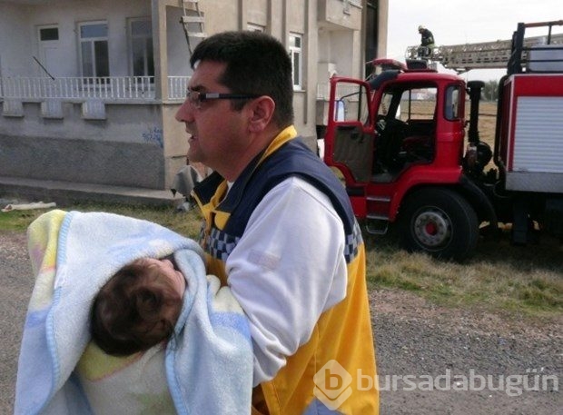 Aksaray'da çıkan yangında can pazarı