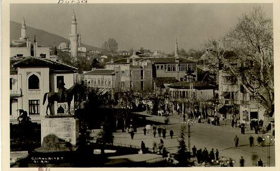 Yüce önder Atatürk ve Bursa fotoğrafları