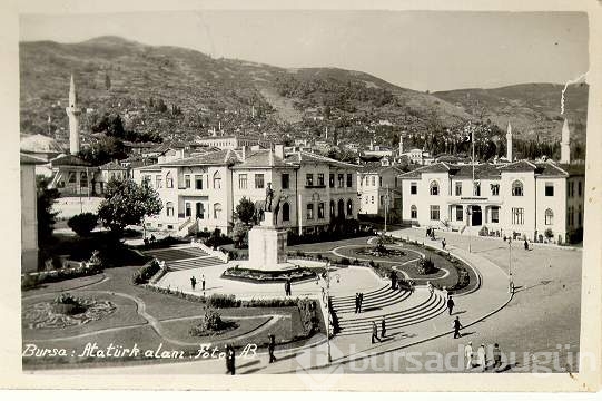 Yüce önder Atatürk ve Bursa fotoğrafları