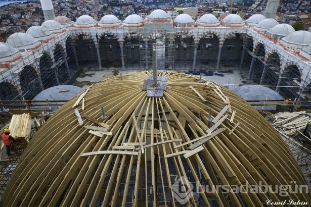 Çamlıca Camii'nde artık sona doğru