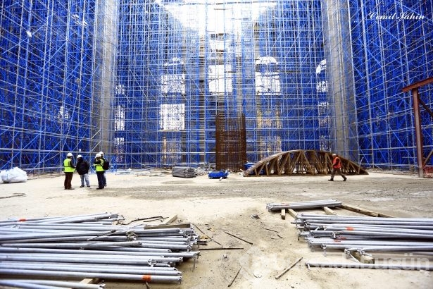Çamlıca Camii'nde artık sona doğru