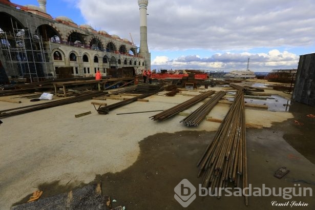 Çamlıca Camii'nde artık sona doğru