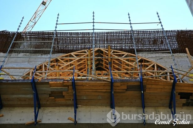 Çamlıca Camii'nde artık sona doğru