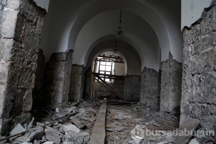 Tarihi cami ihtişamına kavuşuyor