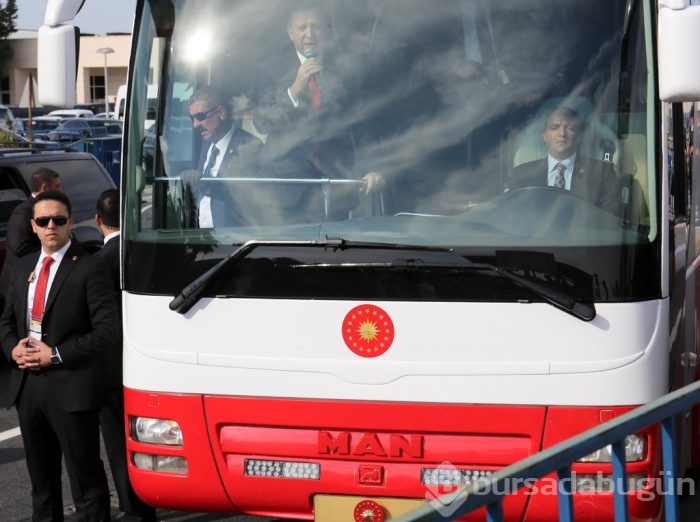 Erdoğan teftiş için Antalya'da