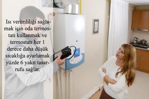 Doğalgazda yüzde 60 tasarruf etmenin yolları